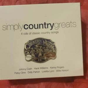 Simply Country Greats 4xCD Sealed New